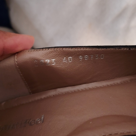 BeautiFeel Chloe Suede Loafers with Animal Print Tassles Sz-40 9/9.5 - Picture 7 of 9